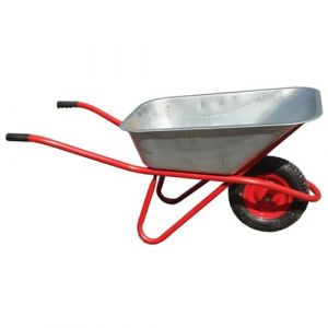 Тачка строительная 90 л 1-колесо "Сибртех" (232201)