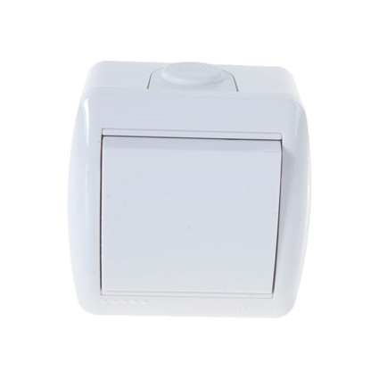 Выкл.1-кл.ОП Ната бел. Lezard 710-0200-100