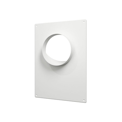 Площадка торцевая пласт. 180х250 мм фланец D125 (125ПТП) (05592)