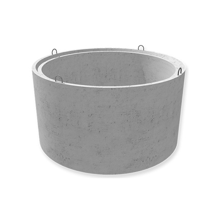 Кольцо ж/б д.0,7 м С ЗАМКОМ 