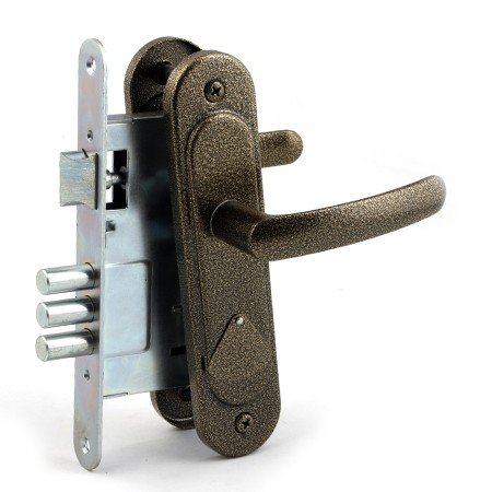 Замок врезной Омега-3В9.2 (бронза)