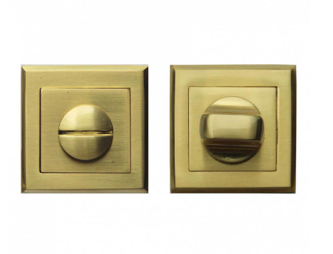 Фиксатор Modeno Quadro матовое золото (квадрат)