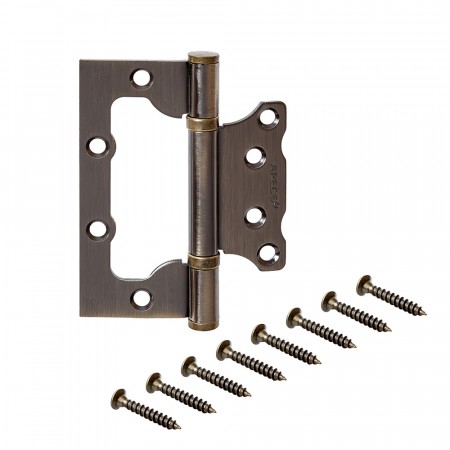 Петля накладная Apecs 100*75*2.5-B2-Steel-AB