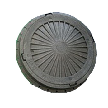 Люк полимерный  нагр. 20kH черный с ЗЗУ Л (А30)-2-60 