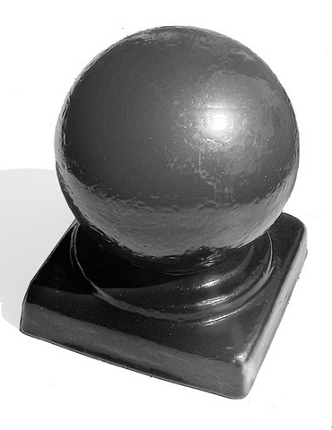 Заглушка с шаром 80х80 2180Т