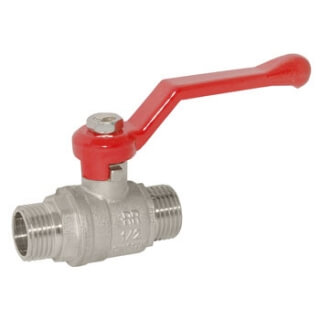 Кран шаровой  REMER 371 1/2" М-M полнопрох. рычаг