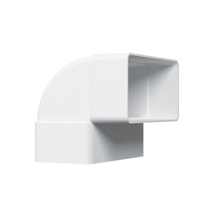 Колено плоское вертикальное 60х120 (612КВП) (05758) 