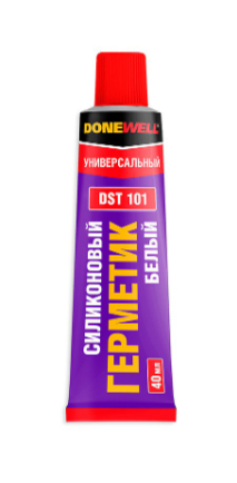 Герметик силикон. универсал. KUDO DoneWell DSТ101, 40мл белый