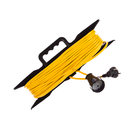 Удл.на рамке 1*40м 10A 1,3кВт б/з Союз 481S-5104