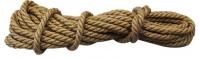 Веревка джут крученая Ф8мм (10м) 130 кгс (8003303)