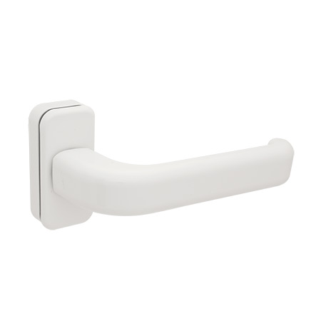 Ручки дверные Apecs H-0931-W (для пластик. двери)