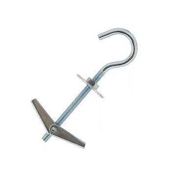 Складной пружинный дюбель-крюк, покрытие цинк 3х50 