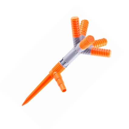 Разбрызгиватель вертушка 5 лепестков