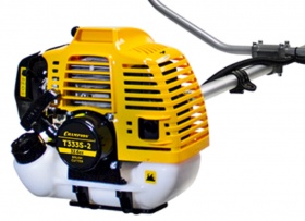 Триммер бензиновый CHAMPION T333S-2 (неразъемн.прям. 0,9кВт 32,6см3 7,6кг)