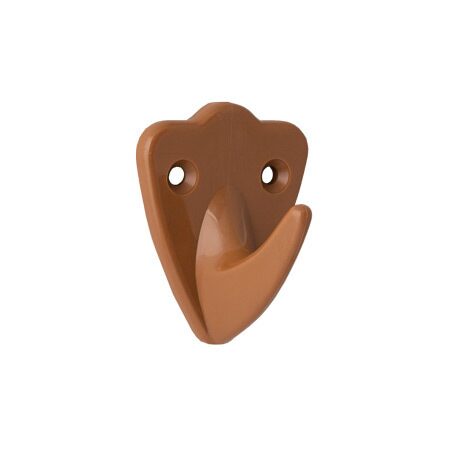 Крючок 1-рожковый Avers КР-01(коричневый)