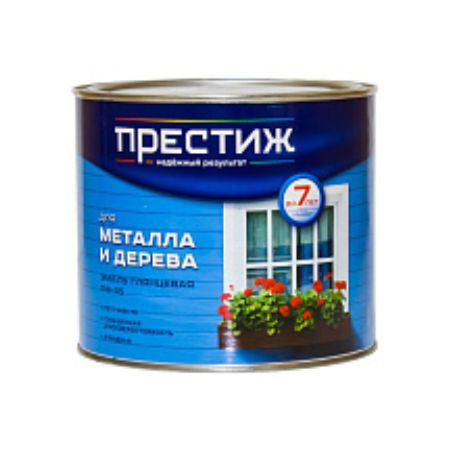 Эмаль ПФ-115  БЕЛАЯ 0,4кг "Престиж" (23465)