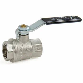Кран шаровый BUGATTI 301 3/4" F-F (рычаг)