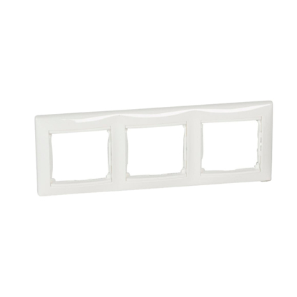 Рамка 3-м Valena гориз.бел.Leg 774453
