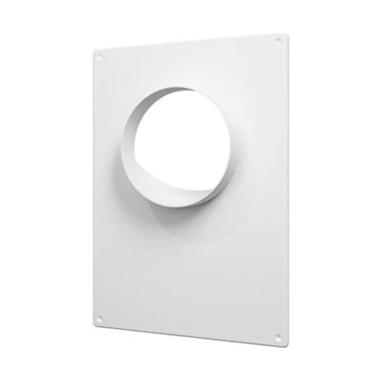 Площадка торцевая пласт. с решеткой 180х250 мм фланец D110 (110ПТПР)