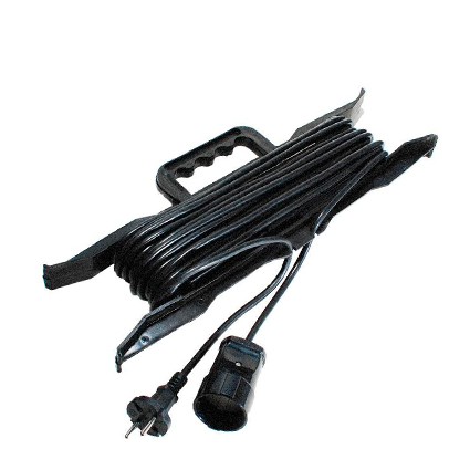 Удл.на рамке 1*20м ПВС 2х0,75 6А 1,3кВт б/з Космос