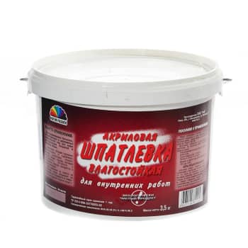 Шпаклевка акриловая влагостойкая 3,5 кг "Магия Радуги" (11941)