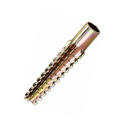 Дюбель металлич.для легкого бетона,покр.жел.цинк 10х60  