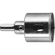 Коронка ЗУБР "ЭКСПЕРТ" алмазная по кафелю, зерно 60, 40мм (29850-40)