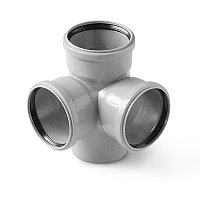 Крестовина ПП 2-х плоскостная 110x110x110/87°