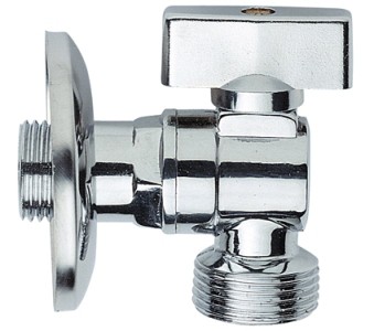 Кран угловой REMER хромированный 261 1/2 х 1/2" 