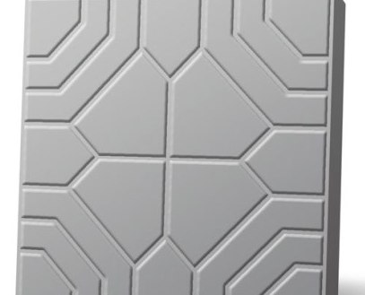 Плитка тротуарная 500*500*50 серая (5005)