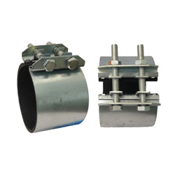 Хомут  ст. с рез. ремонт. 2-й ДУ125 д/труб 133-146 5"