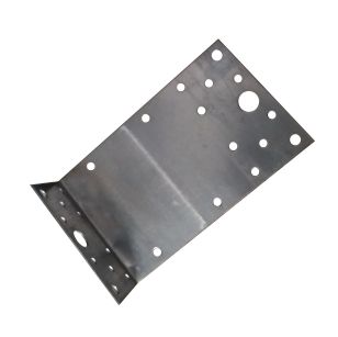 Уголок крепежный ассиметричный 140х45х85х2 мм 