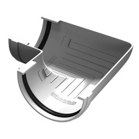 Угол 90гр. Винил-Он Бел., Д-125мм