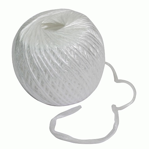 Шпагат полипропиленовый  белый 100 м (27516)
