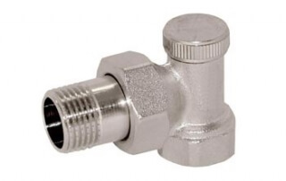Вентиль ТС нижний (настроечный) XF60608 3/4" угловой