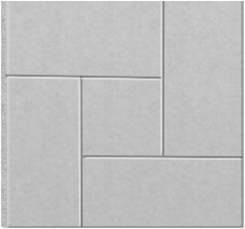 Плитка тротуарная 300*300*25 серая (3003)