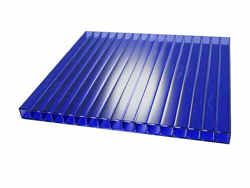 Поликарбонат  4мм синий 2,1х6м