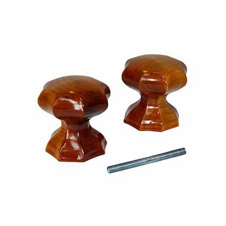 Ручка-кнопка деревянная ЙО-Клен (фигур)