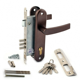 Замок врезной 78104-ЗВ4-3-СП-11РФ58-002.60-Z-Ш2(медь)