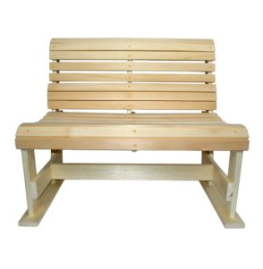 Скамейка парковая без подлокотников рейка 1200х880х630