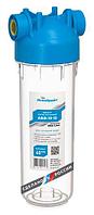 Колба-фильтр для воды 1/2 прозрачный SLIM LINE Аквабрайт (АБФ-10-12)