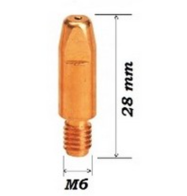 Наконечник Cu-E 8хМ6х28х1,2 (140.0379)