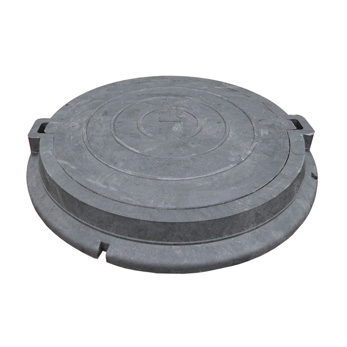 Люк полимерный  нагр.250 кН черный Т -60