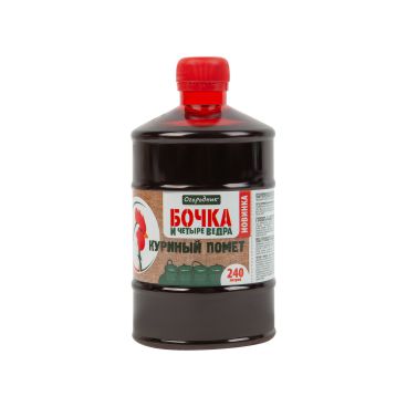 Удобрение жидкое "БОЧКА И ЧЕТЫРЕ ВЕДРА КУРИНЫЙ ПОМЕТ" органоминеральное 0,6л "Огородник"