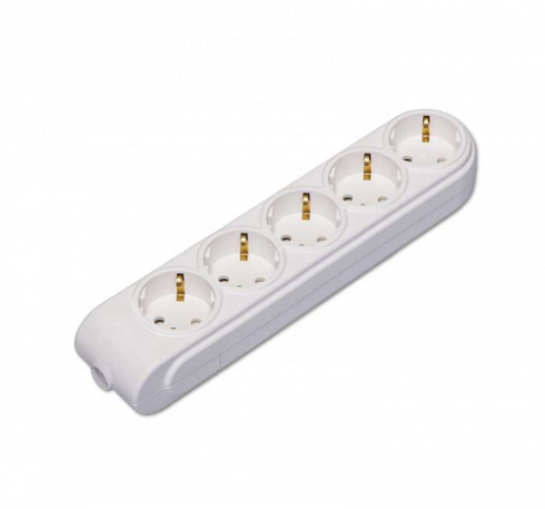 Колодка удлинителя 5-м с/з,защ.штроки Makel N52100000