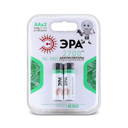 Аккумулятор R6 NI-MN 2500мА.ч ВР-2