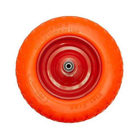 Колесо д/строит. тачки бескамерное (4.8/4.00-8)  подшипник D=12 мм (8055101)