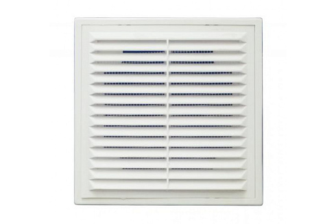 РЕШЕТКА вентиляционная вытяжная АБС 150х150, бел (1515Р бел) (02838)