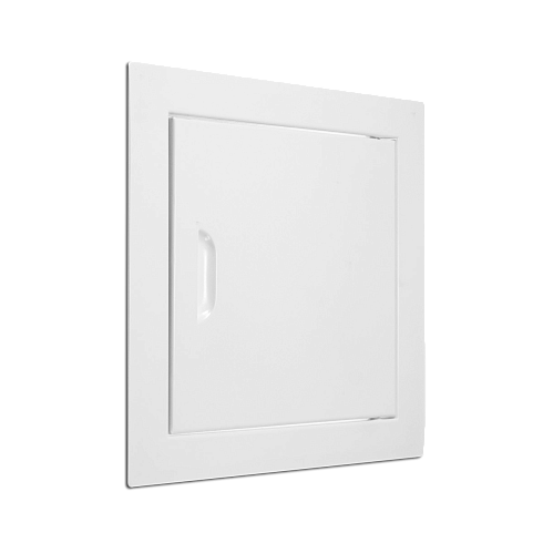 ЛЮК-ДВЕРЦА РЕВИЗ. 418 Х 418 ММ  С ФЛАНЦЕМ 396 Х 396 АБС ПЛАСТ. Л4040 (04926)