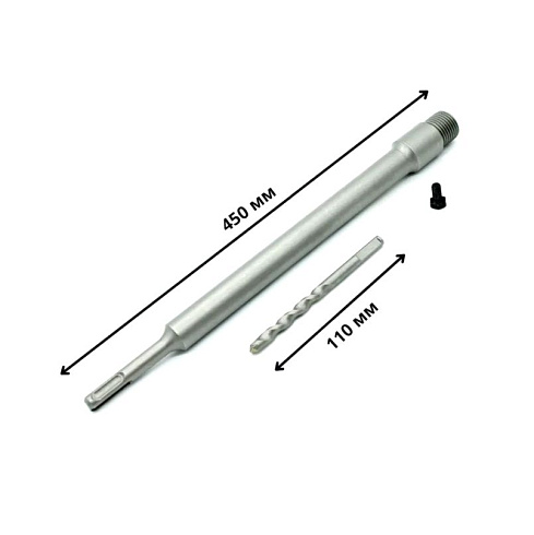 Хвостовик для коронок SDS+ 400мм (СТК-03600400)